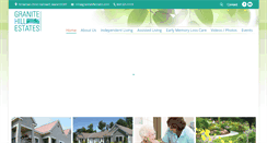 Desktop Screenshot of granitehillestates.com